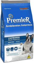 Ração Premier para Cães Adultos Castrados Sabor Frango e Salmão – Nutrição Completa