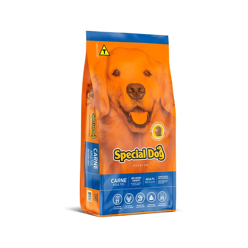Ração Special Dog Premium Carne para Cães Adultos