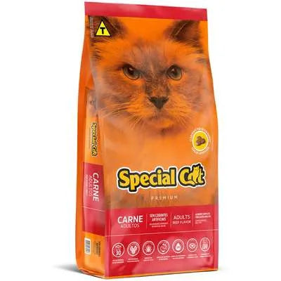 Ração Special Cat Premium Carne para Gatos Adultos – 20kg