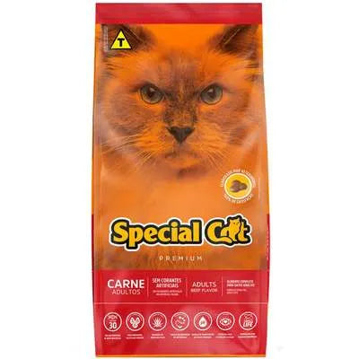 Ração Special Cat Premium Carne para Gatos Adultos – 20kg