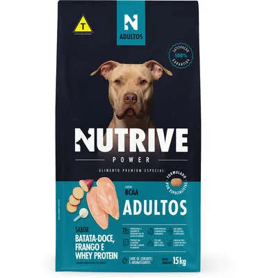 Ração Seca Nutrive Power para Cães Adultos